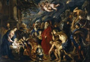 Adoración de los Reyes Magos de Peter Paul Rubens - 1609