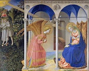 La Anunciación de Fra. Angélico 1437 - 1446