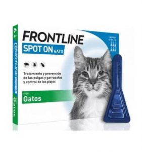 Antiparasitario Frontline Spot On Boehringer para gatos 6 pipetas