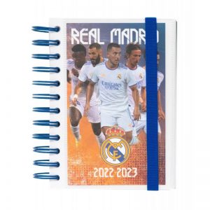 Agenda Escolar 2022/2023 Real Madrid 11 Meses Día Pagina Pequeña