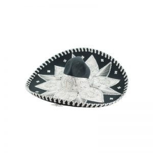 Sombrero charro mexicano auténtico dubetina bordado