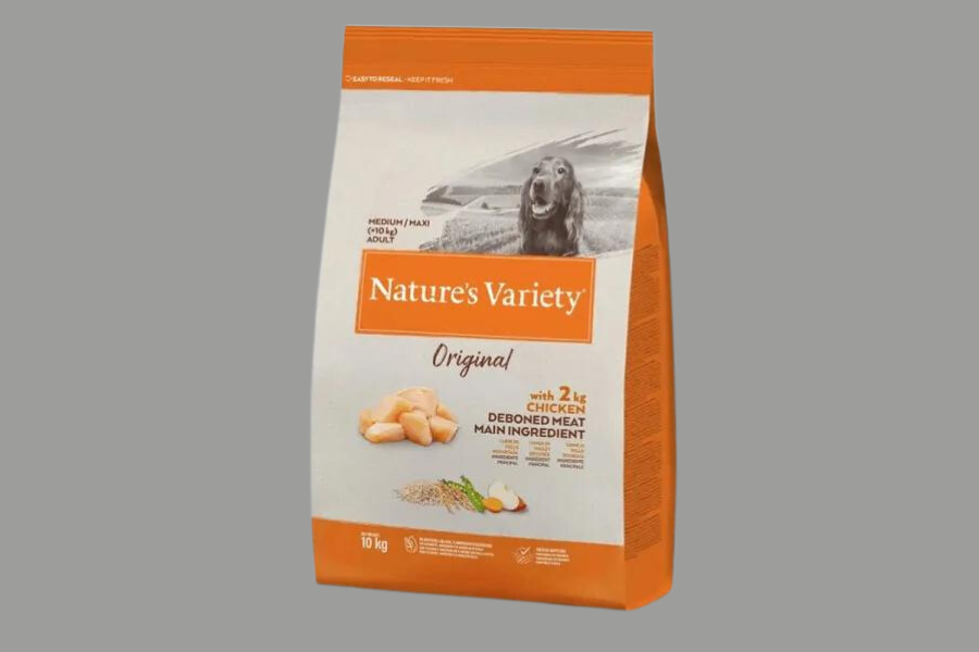 Nature's Variety Original adulto medium/maxi pavo sin cereales 10 kg.